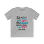 Once Upon A Time There Was A Girl Who Kicked Cancers Butt... Youth Softstyle Tee