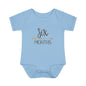 Golden Arrow Milestone Baby Bodysuit-Six Months