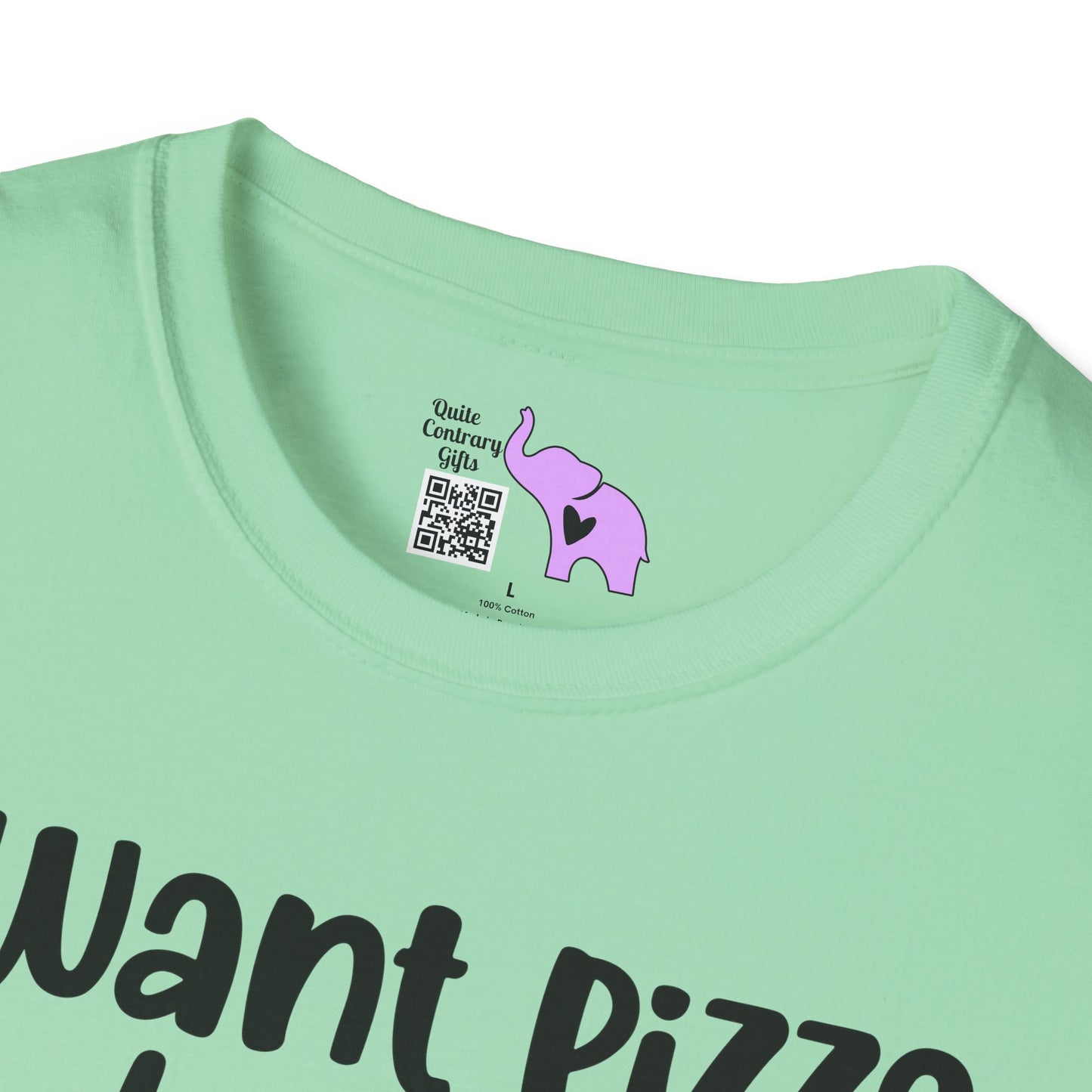 I Want Pizza Not Your Opinion Adult T-shirt