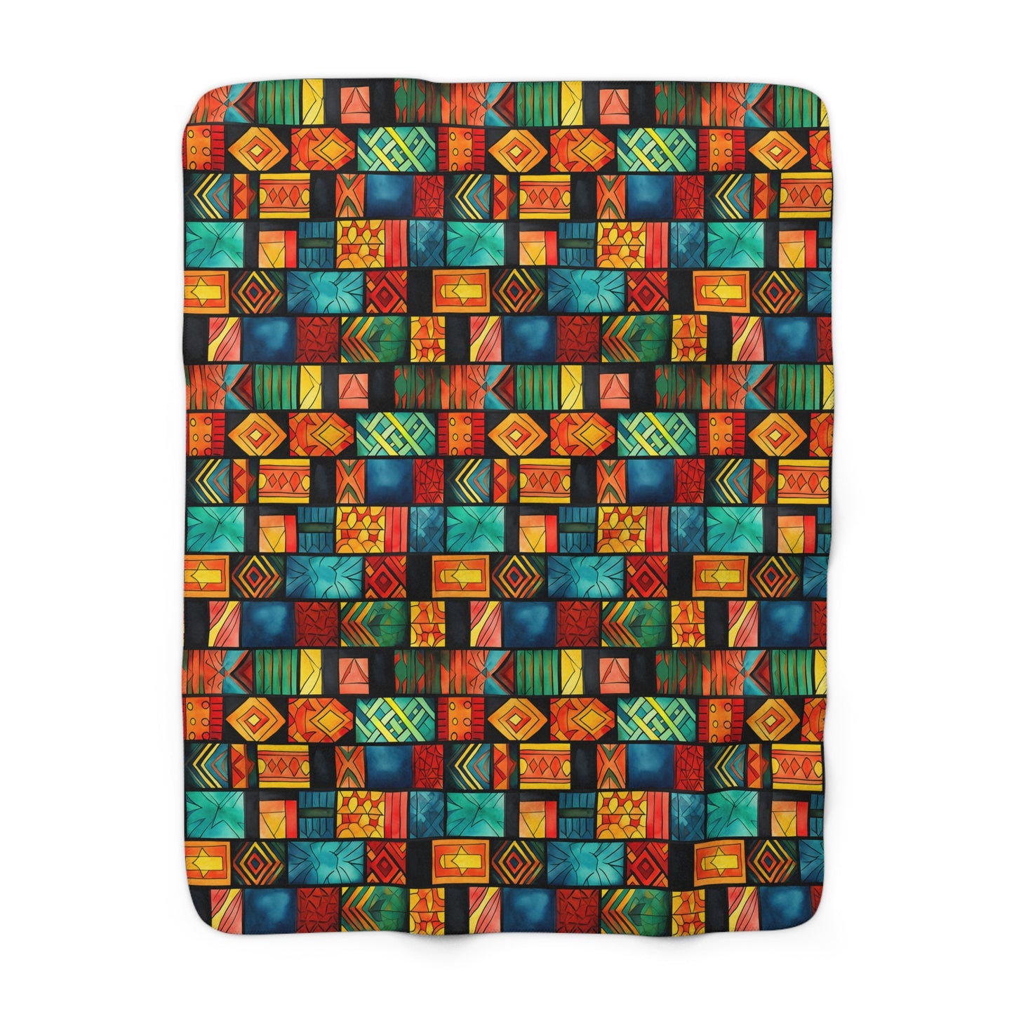 Imani Flow Sherpa Fleece Blanket