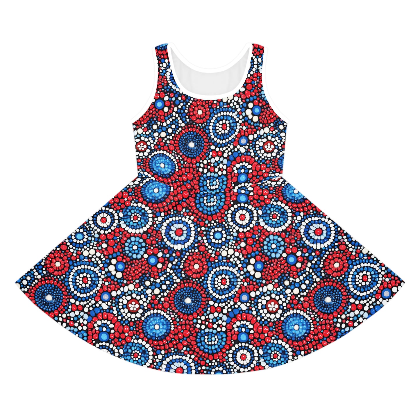 Patriot Pulse Girls' Sleeveless Sundress