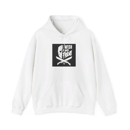 I Wish It Was Friday 13th Heavy Blend™ Hooded Sweatshirt