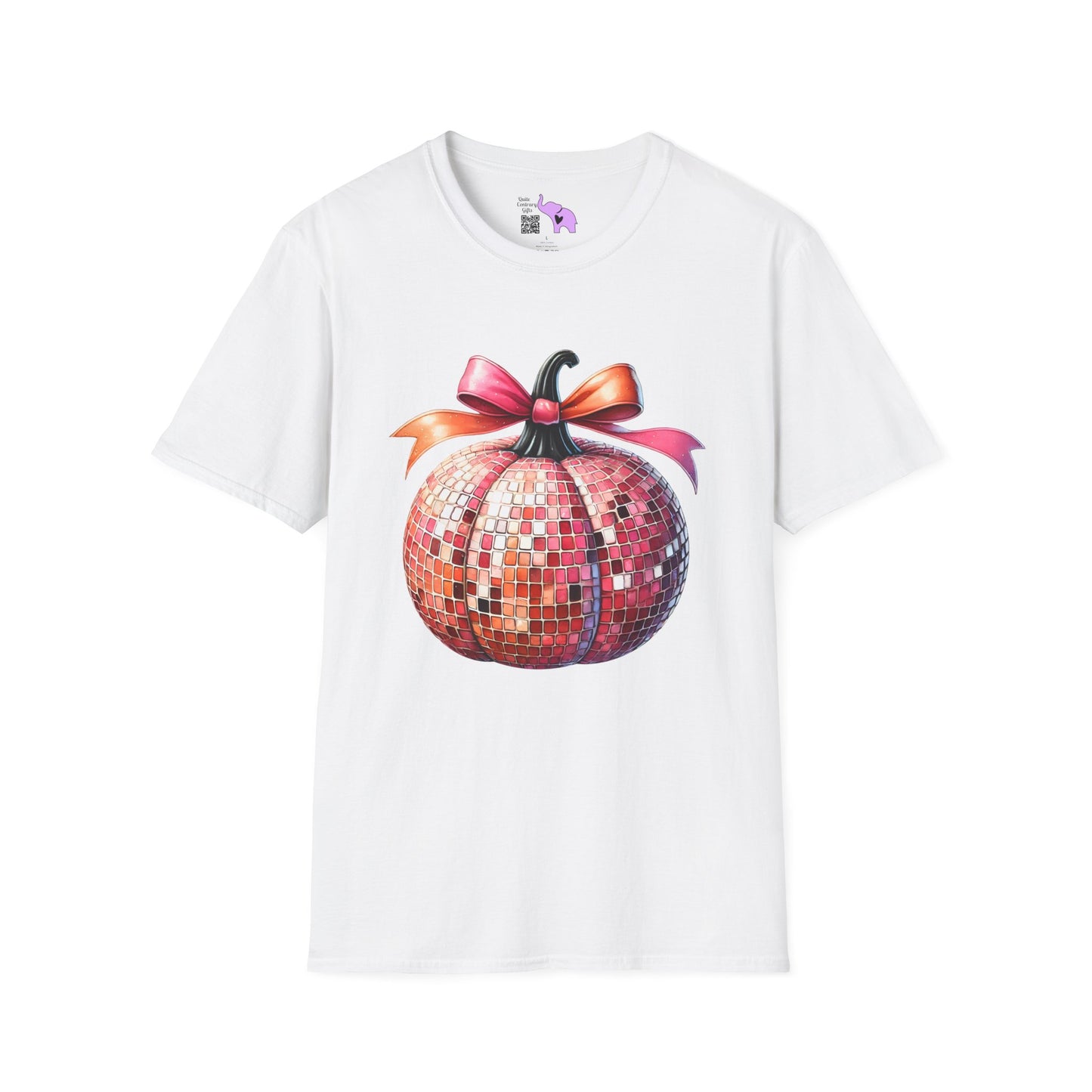 Disco Pumpkin Adult T-shirt