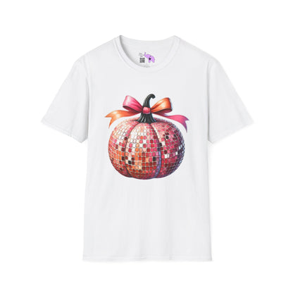 Disco Pumpkin Adult T-shirt