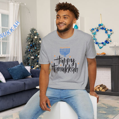 Happy Hanukkah 6 Adult T-shirt