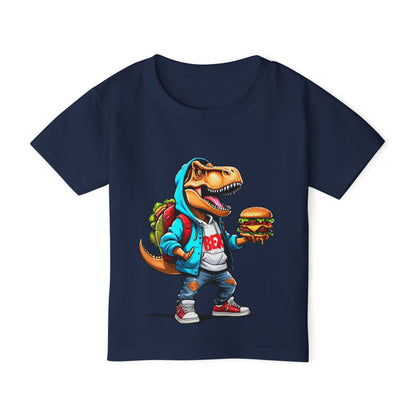 Dinosaur Hamburger Heavy Cotton™ Toddler T-shirt