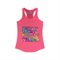 Fight Cancer In All Colors 8 Women's Ideal Racerback Tank