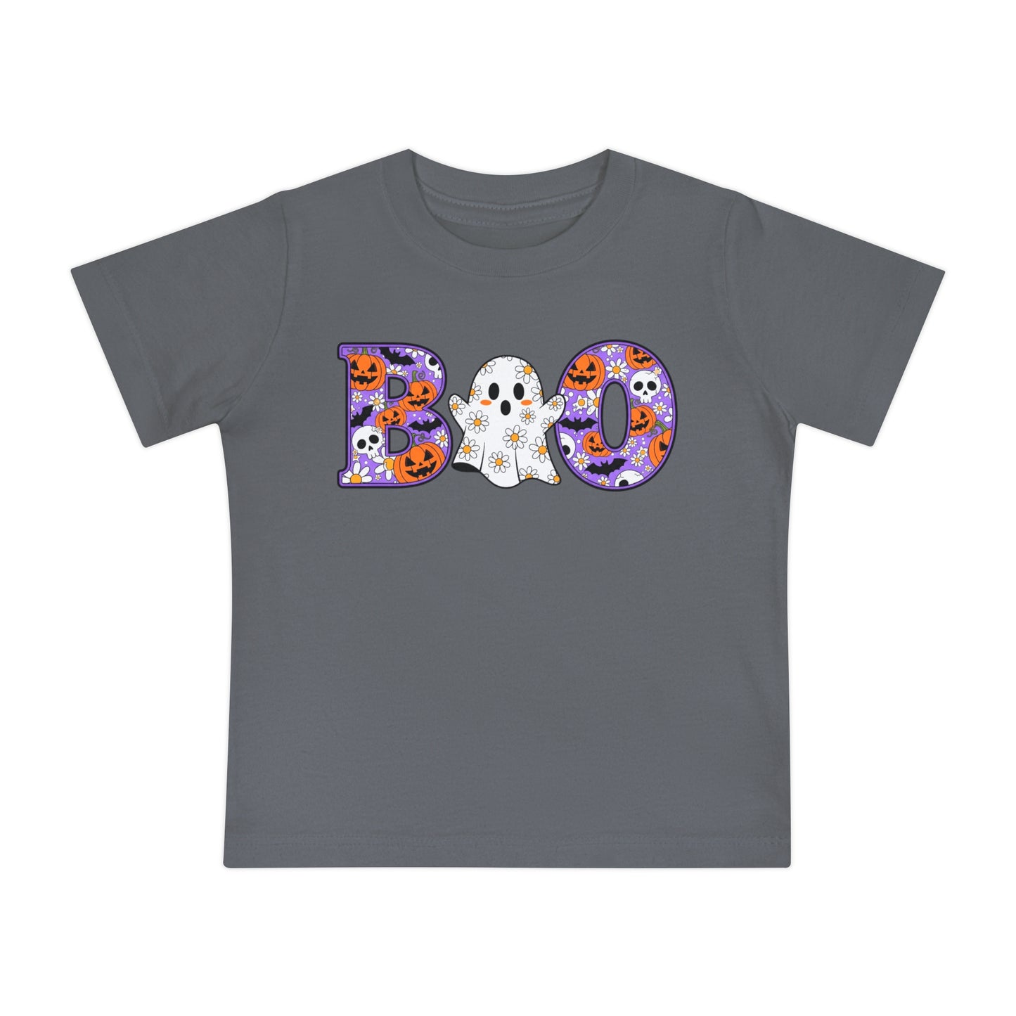Cute Floral Boo w/Ghost Infant T-Shirt