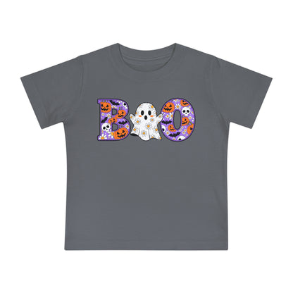Cute Floral Boo w/Ghost Infant T-Shirt