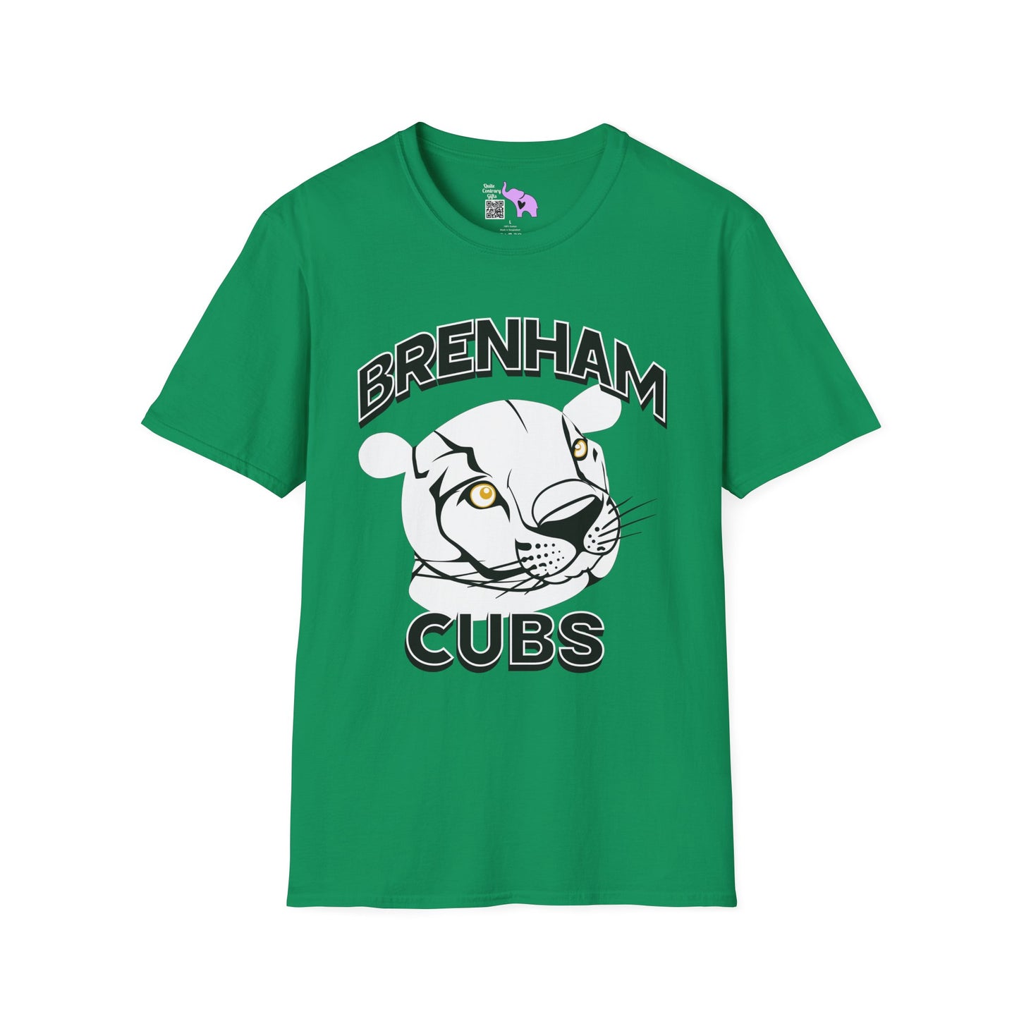 Brenham Cubs w/Mascot Adult T-shirt