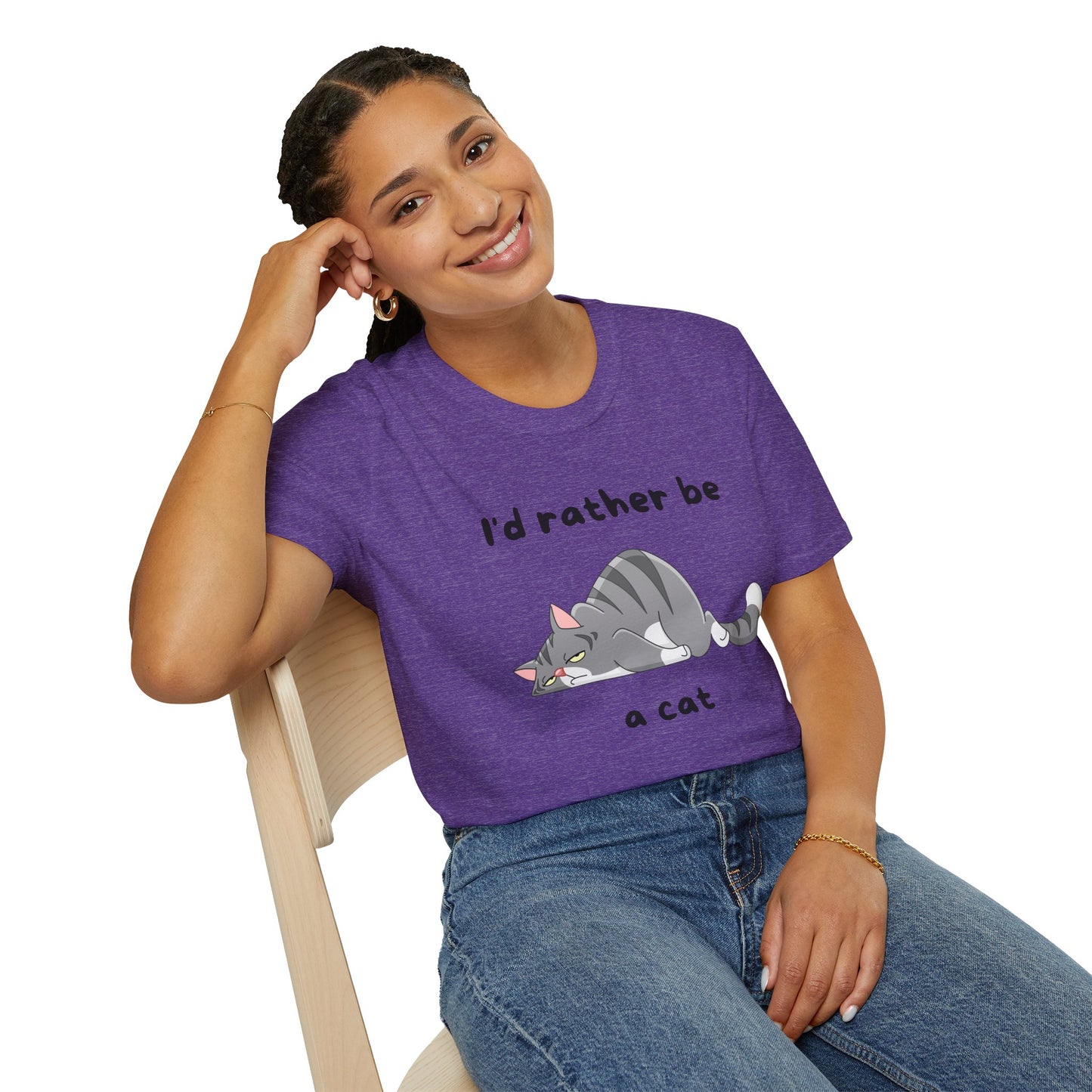 I'd Rather Be a Cat T-shirt