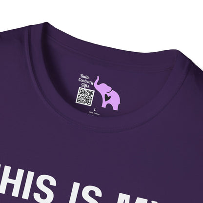 This is My Too Tired to Function w/Turtle Adult T-shirt