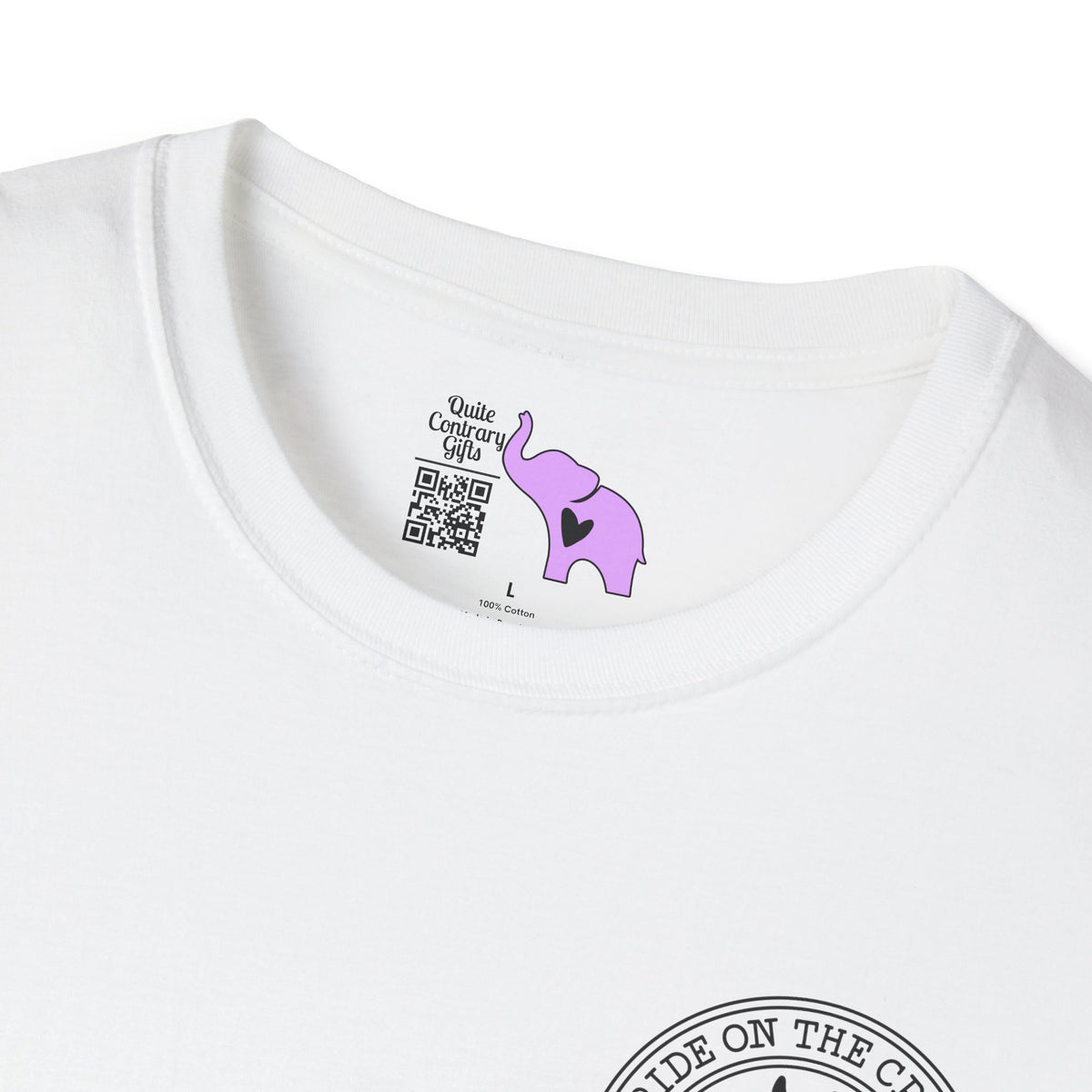 I Don't Ride On The Crazy Train I Drive It Adult T-shirt