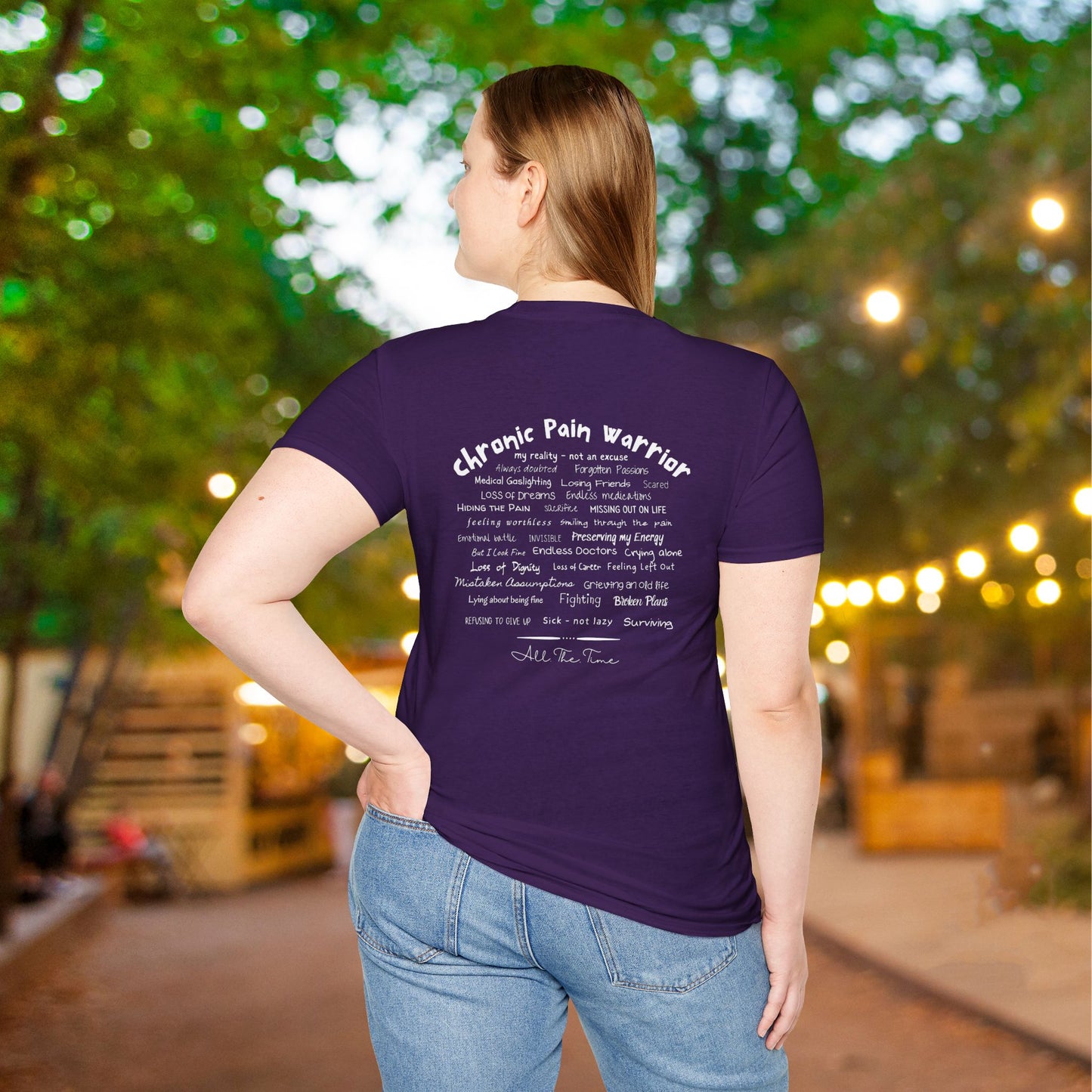 Chronic Pain Awareness Adult T-shirt