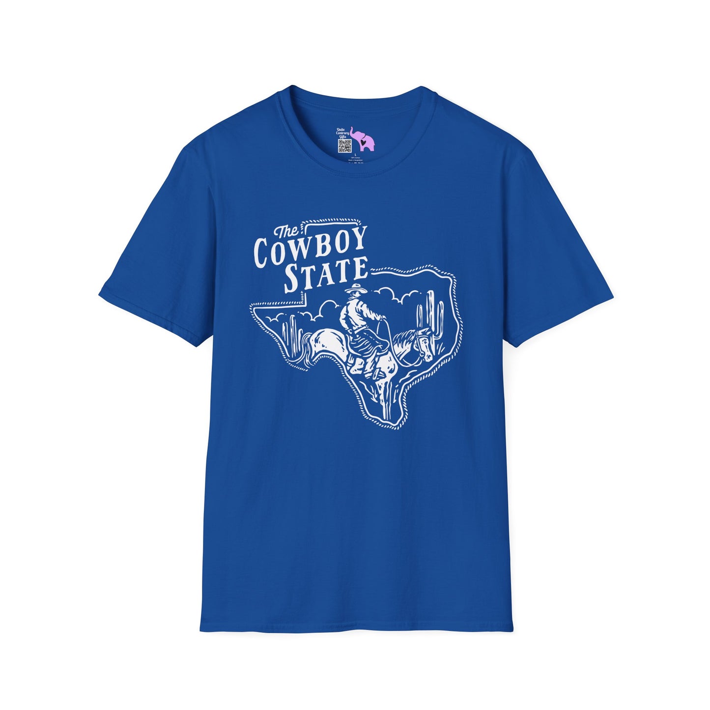 Texas The Cowboy State Adult T-shirt