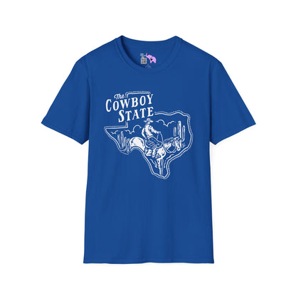Texas The Cowboy State Adult T-shirt