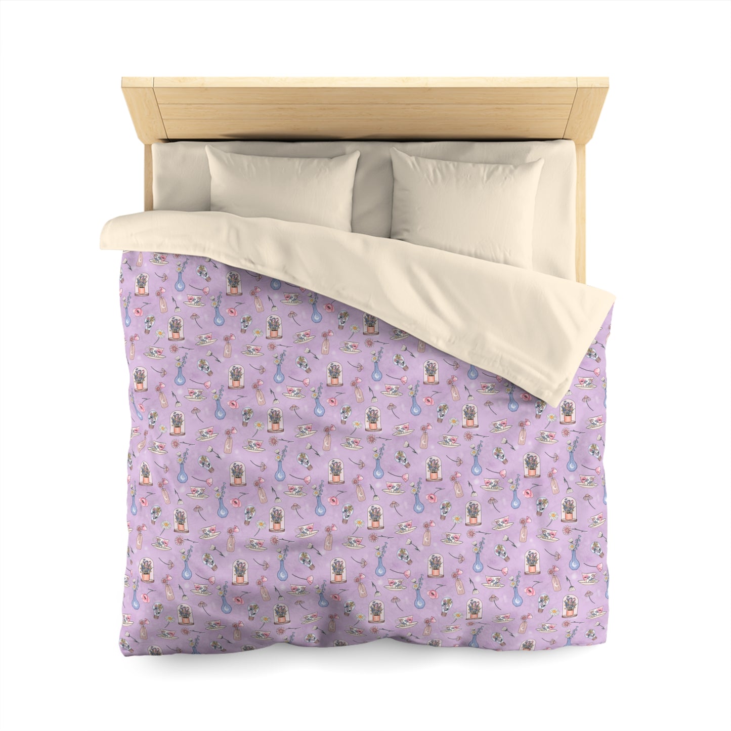 Lilac Meadow Keepsakes Microfiber Duvet Cover