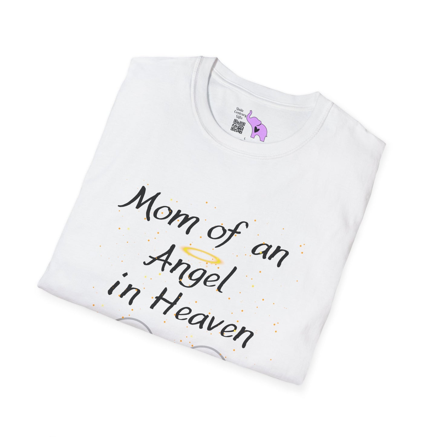 Mom of an Angel in Heaven Adult T-shirt