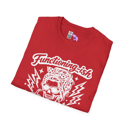Functioning-Ish Adult Adult T-shirt