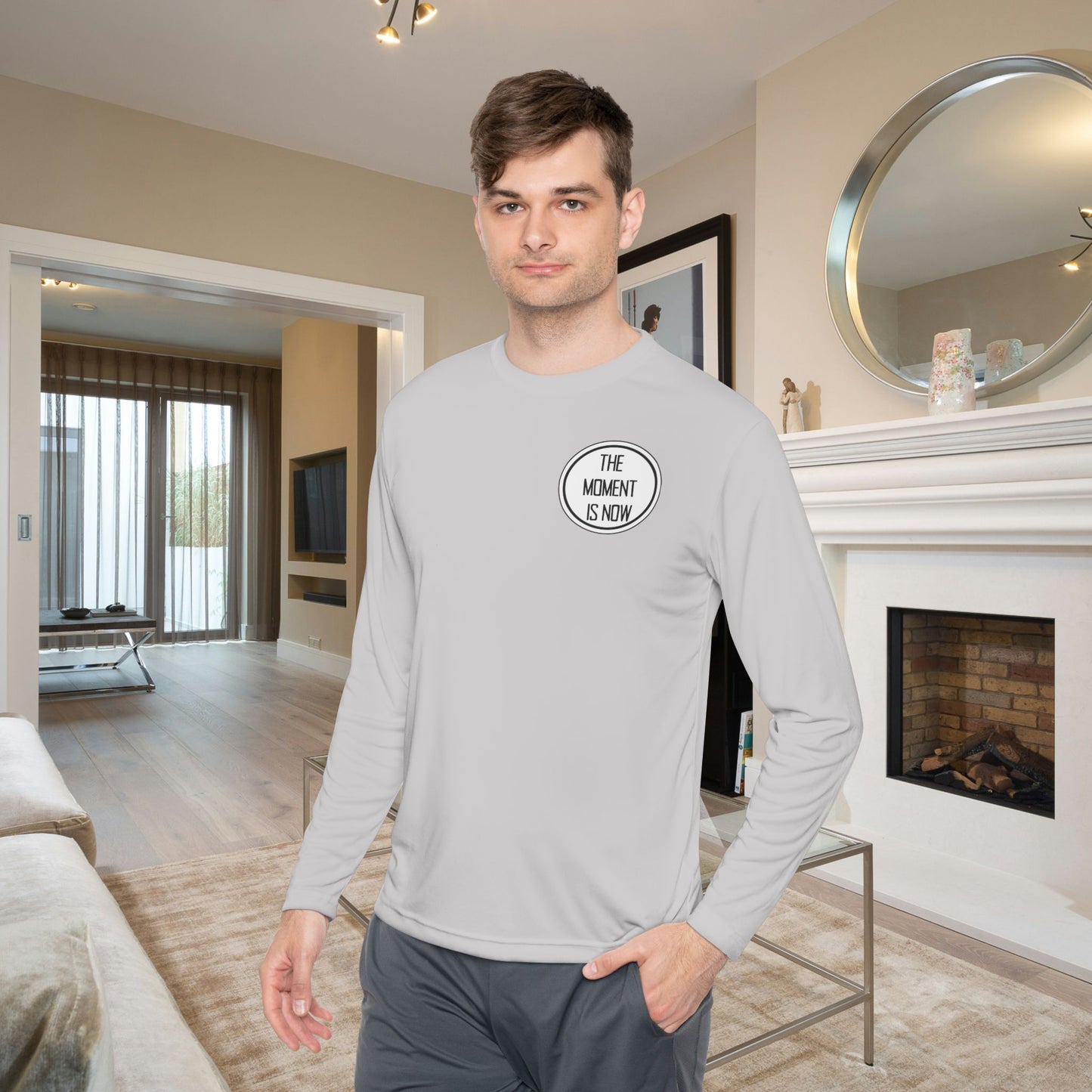 When is The Right Time? Adult Long Sleeve Tee