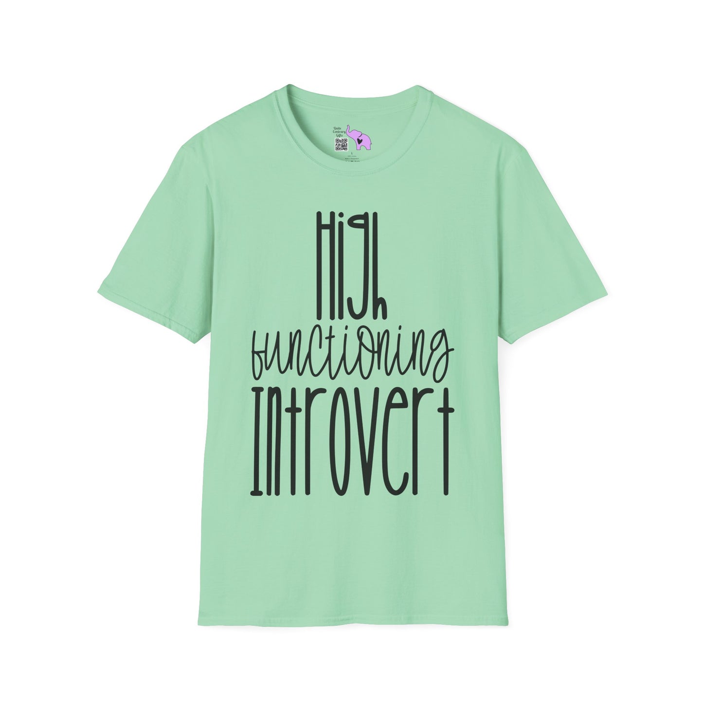 High Functioning Introvert Adult T-shirt