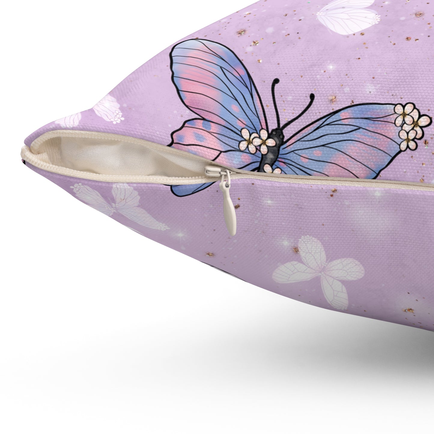 Pastel Wing Parade Throw Pillow