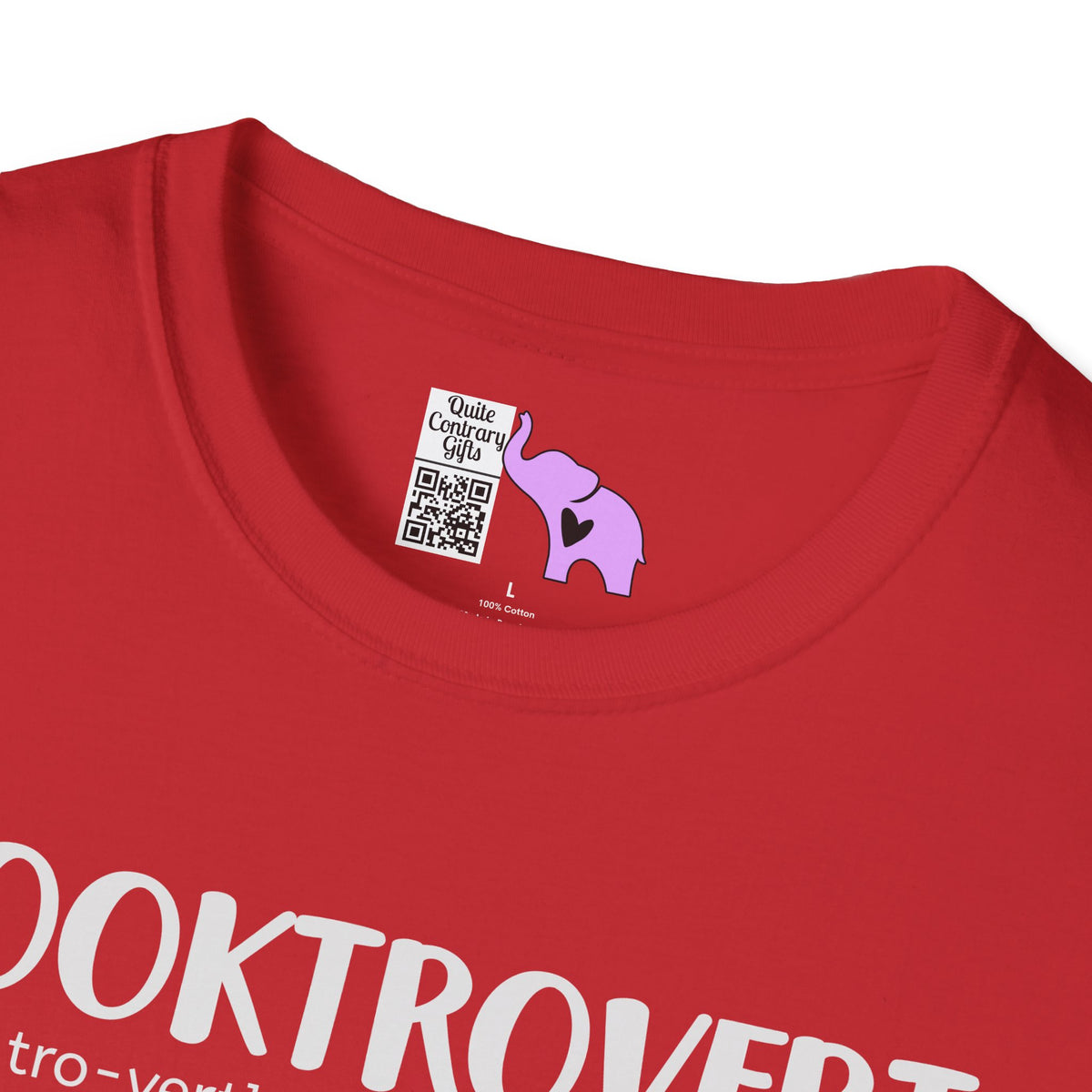 Booktrovert (Simple Definition) Adult T-shirt