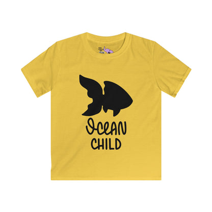 Ocean Child Kids Softstyle Tee