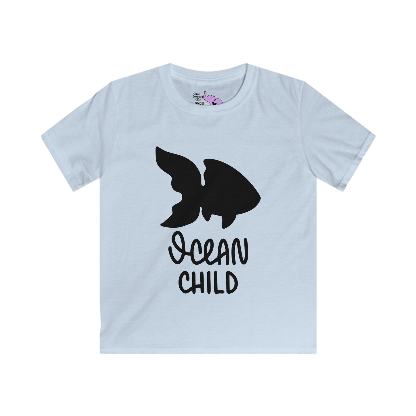 Ocean Child Kids Softstyle Tee