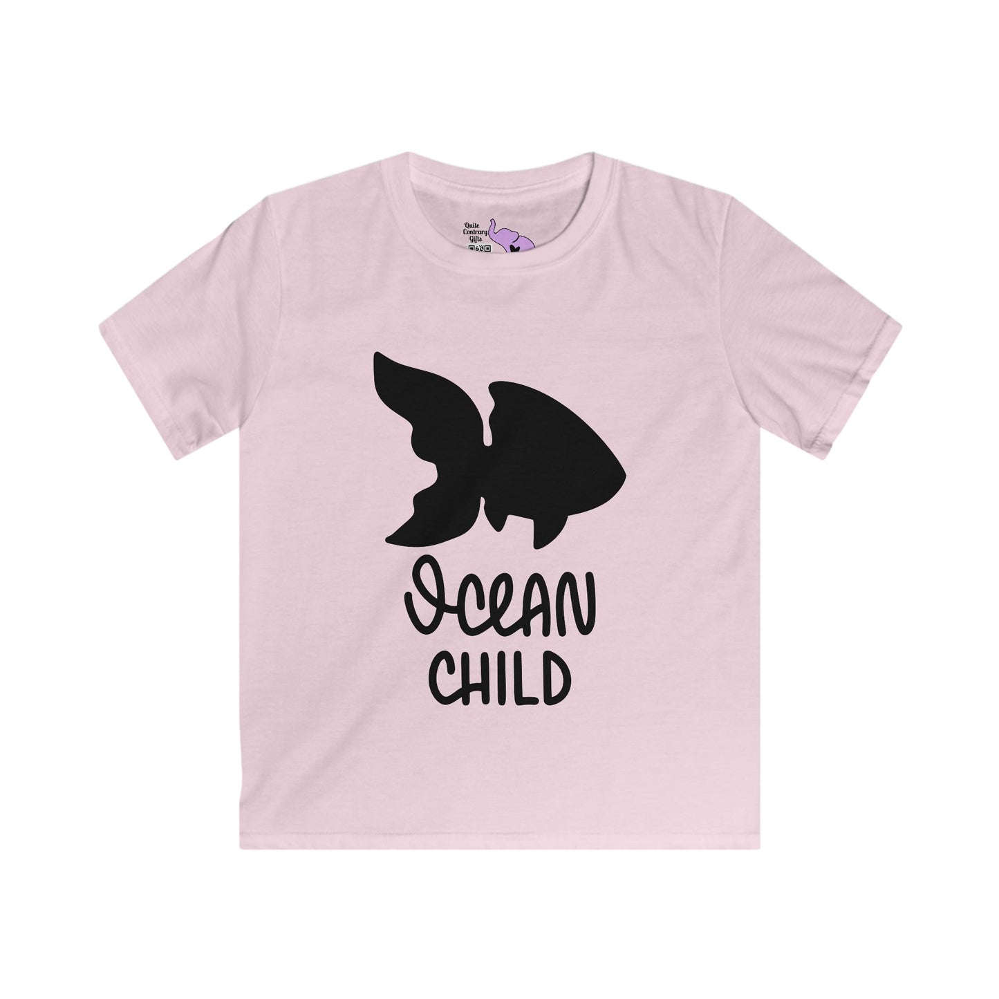 Ocean Child Kids Softstyle Tee