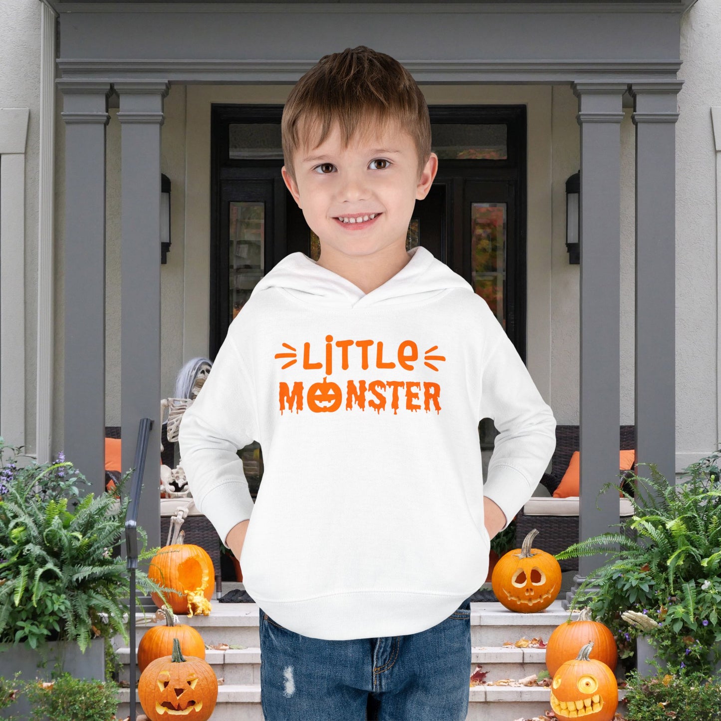 Little Monster Toddler Hoodie