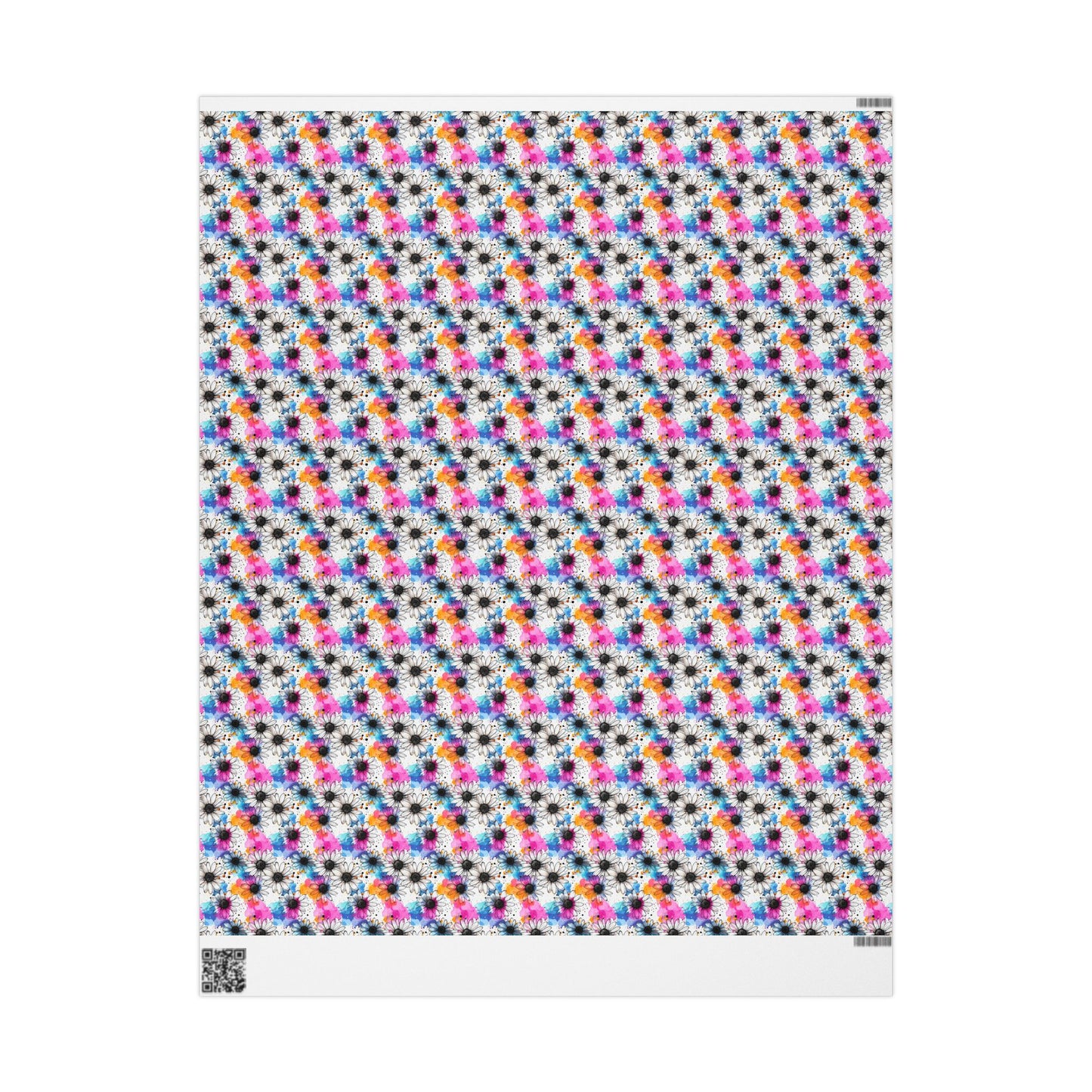 Watercolor Daisy Dream Wrapping Paper