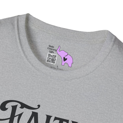 Faith Makes Things Possible... Not Easy Adult T-shirt