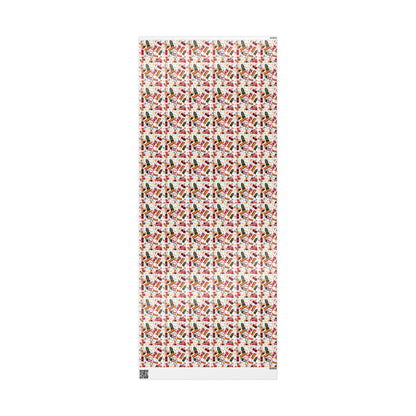 Bombastic Christmas Custom Name Wrapping Paper (Zachary)