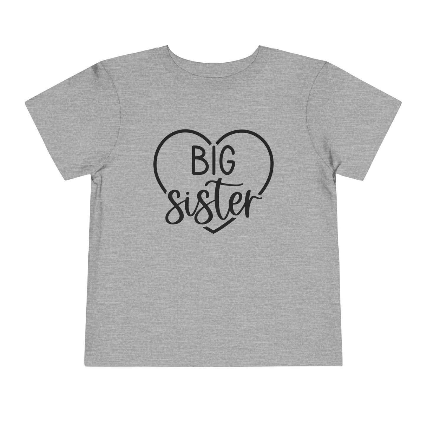 Big Sister (Heart) Toddler Tee