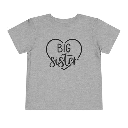 Big Sister (Heart) Toddler Tee