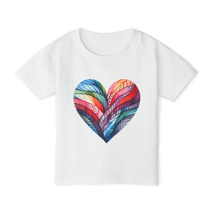 Heart of Many Colors Heavy Cotton™ Toddler T-shirt