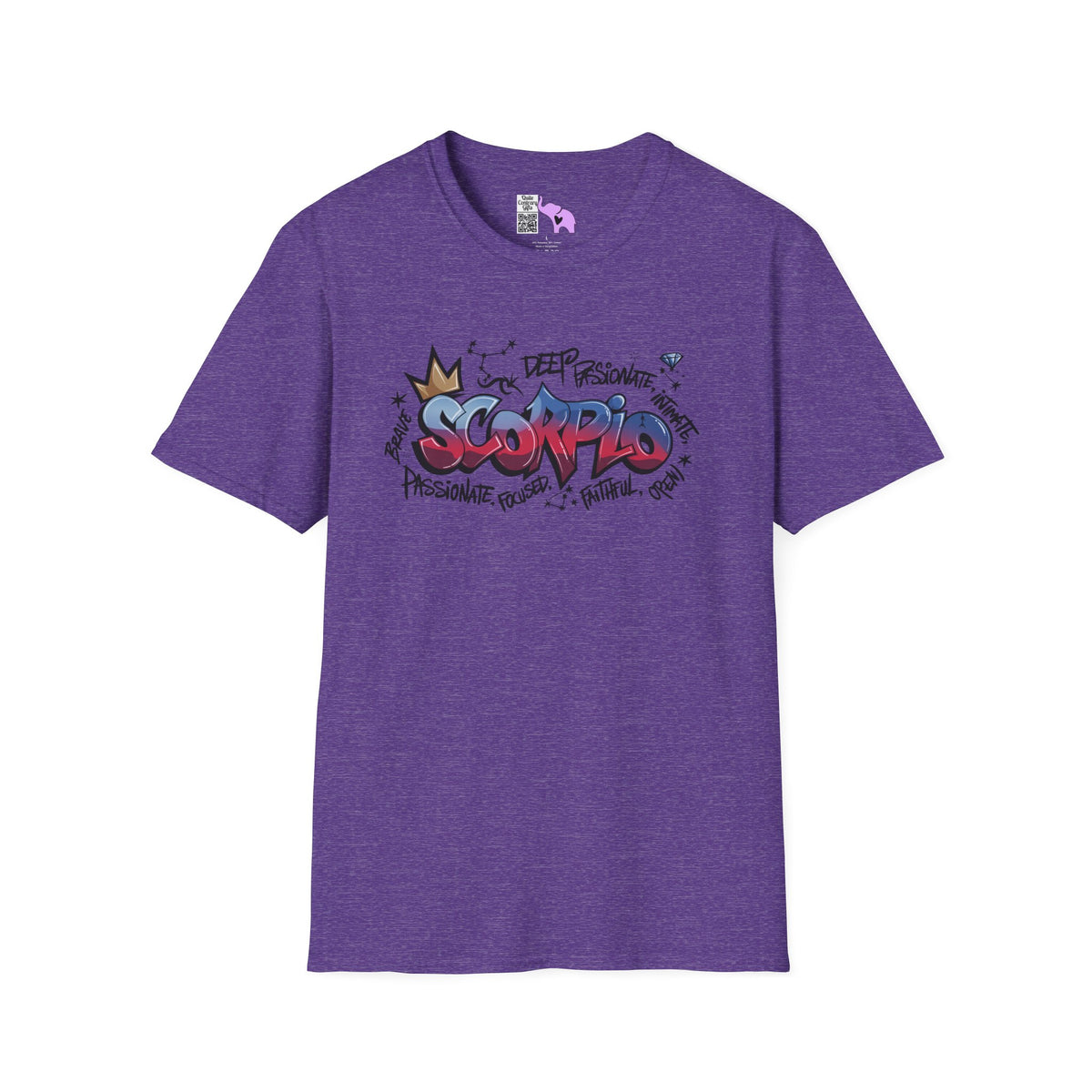 Scorpio Street Art Adult T-shirt