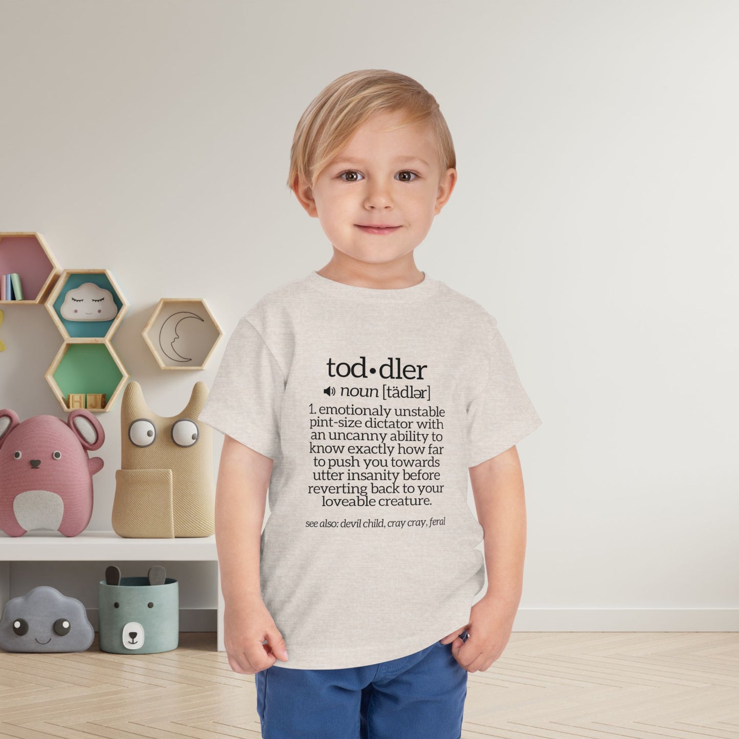 Funny Toddler Definition Toddler Tee