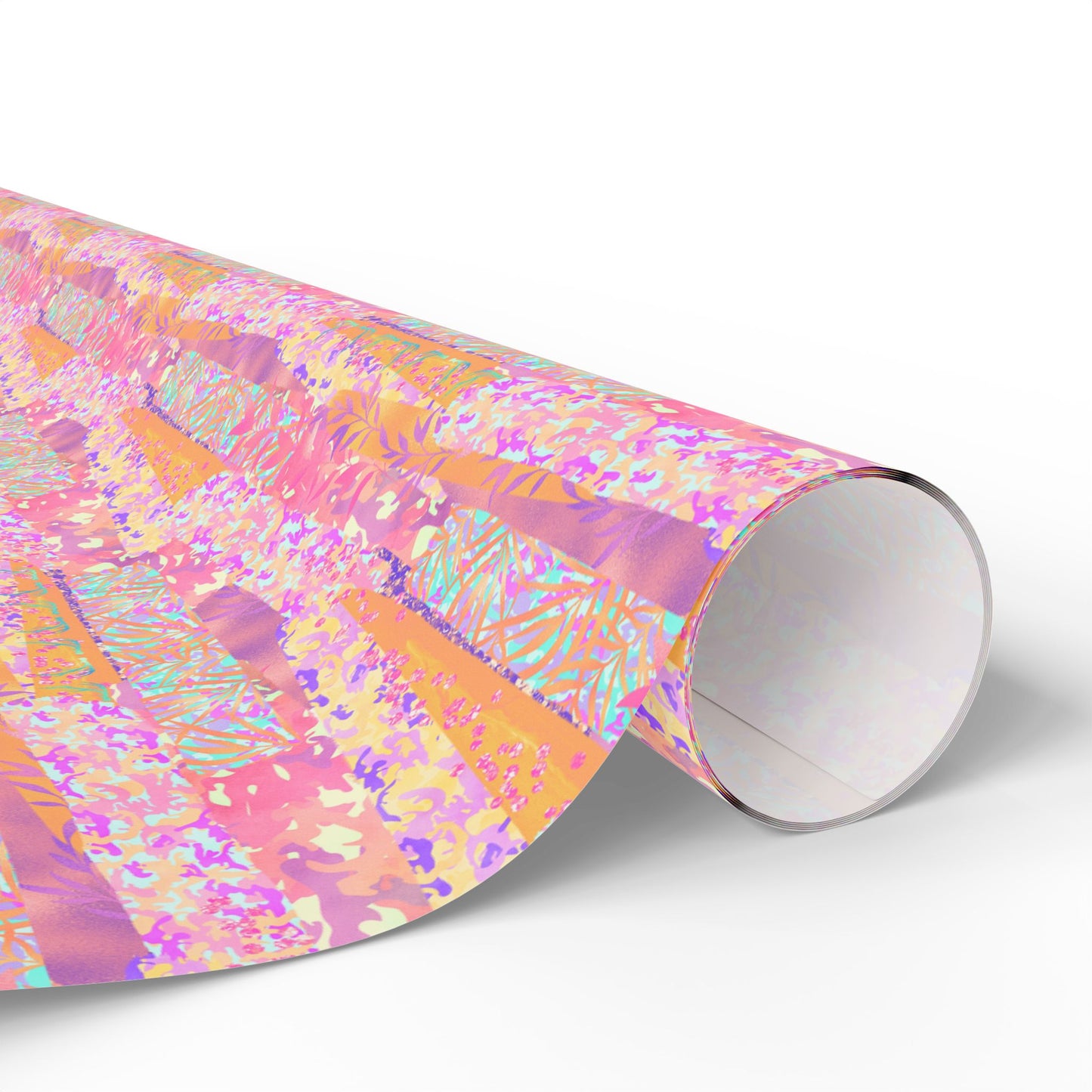 Wild Tropic Collage Wrapping Paper