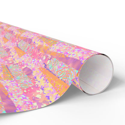 Wild Tropic Collage Wrapping Paper
