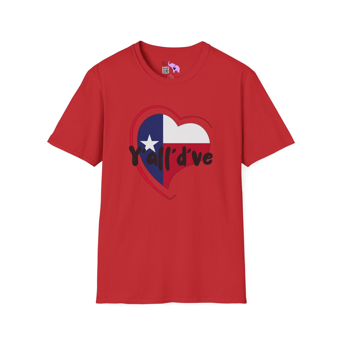 Texas Y'all'd've Adult T-shirt