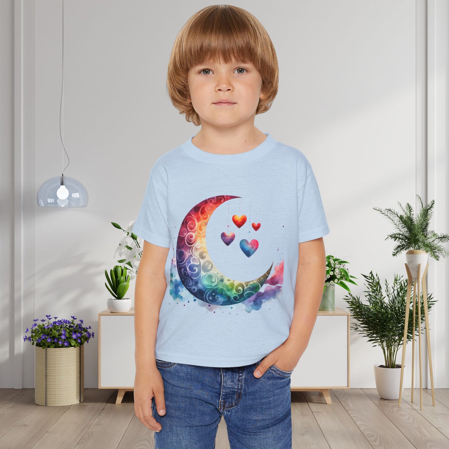 Moon in Love Heavy Cotton™ Toddler T-shirt
