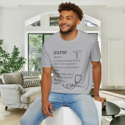 Nurse Definition Adult T-shirt