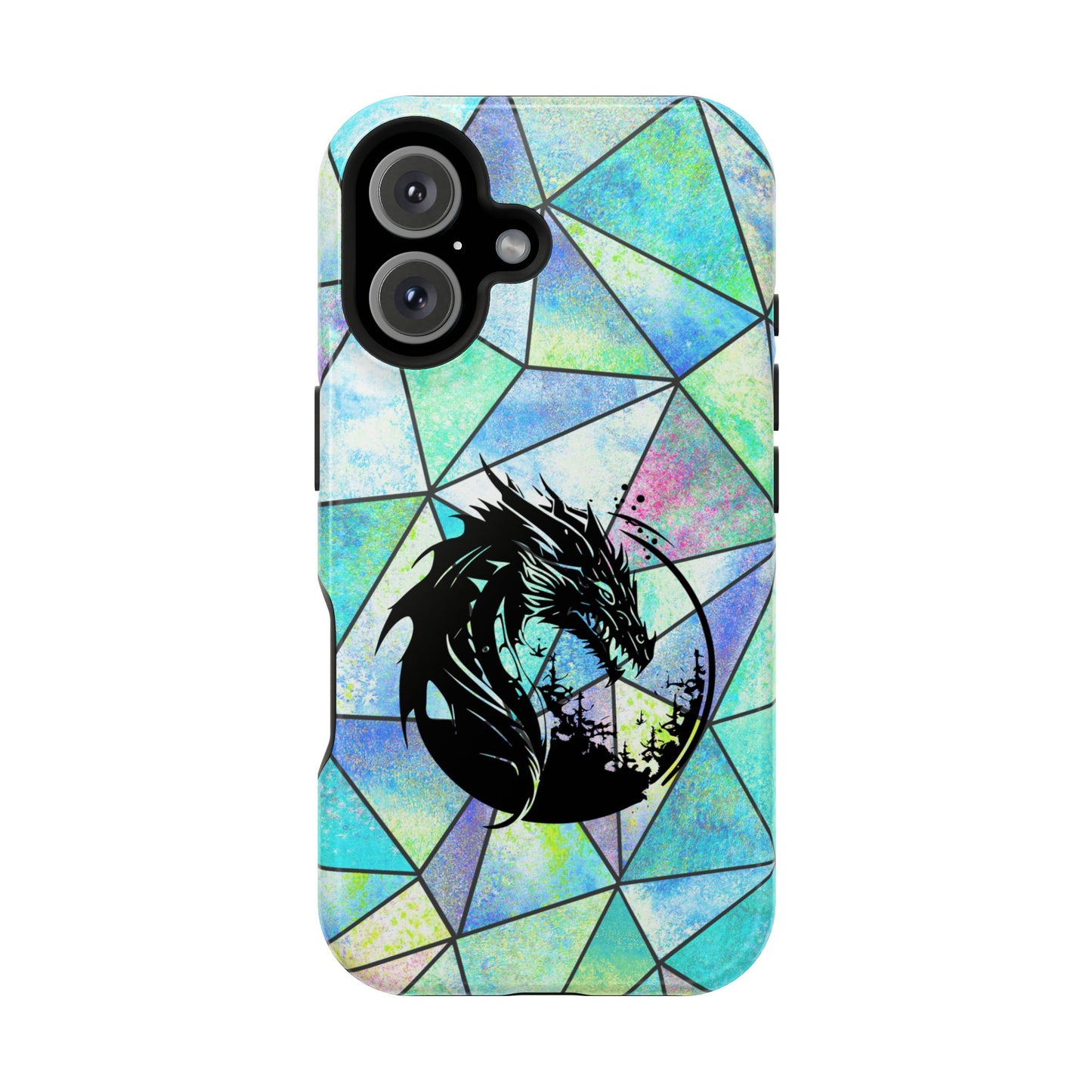 Dragon Silhouette MagSafe® Compatible Tough Case for iPhone