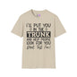 Don't Test Me Adult T-shirt