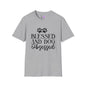 Blessed And Dog Obsessed Adult T-shirt