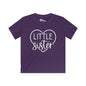 LIttle Sister (Heart) Youth Softstyle Tee