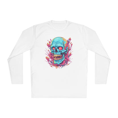 Psycho Skull Adult Long Sleeve Tee