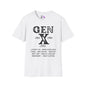 GenX 1970 Adult T-shirt